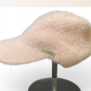 Women’s Fuzzy Blush Pink Hat
